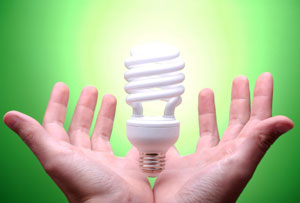 Going Green-Compact Fluorescent Light Bulbs Will Save Energy